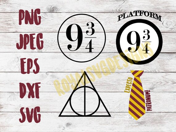 Download Harry Potter Svg Platform 9 3 4 Expecto Patronum Gryffindor Etsy