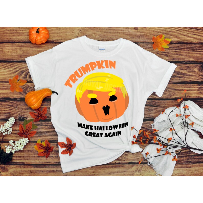 Trumpkin SVG, Pumpkin Trump SVG, Cuttable Design File, Halloween Svg