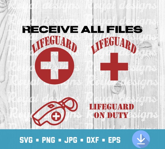 Download Lifeguard Svg Bundle Red Cross Svg Instant Download Life Etsy