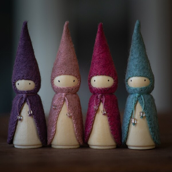 Felt Peg Doll Etsy