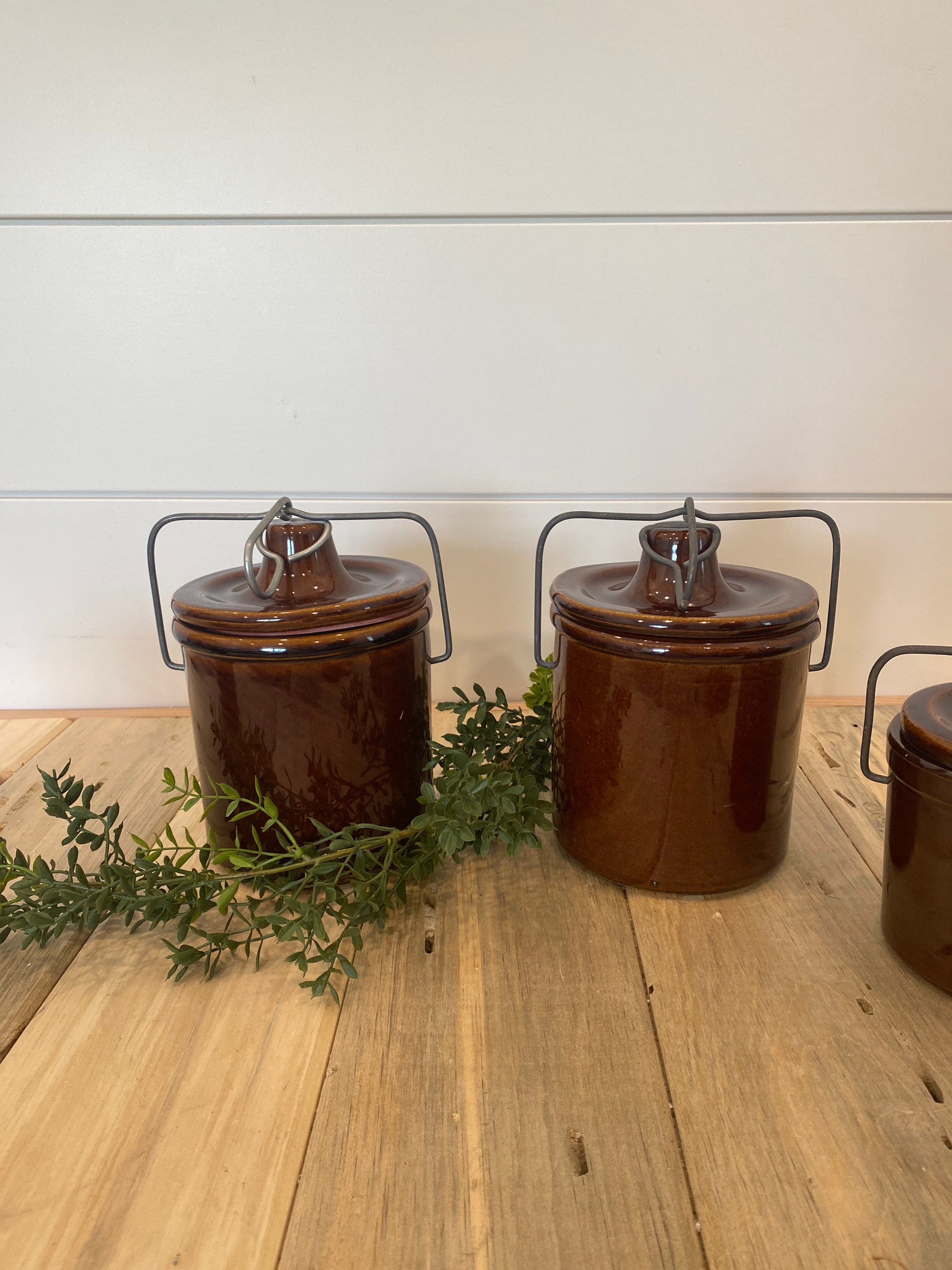 Vintage Extra Large Cheese Crock Stoneware Crocks Etsy