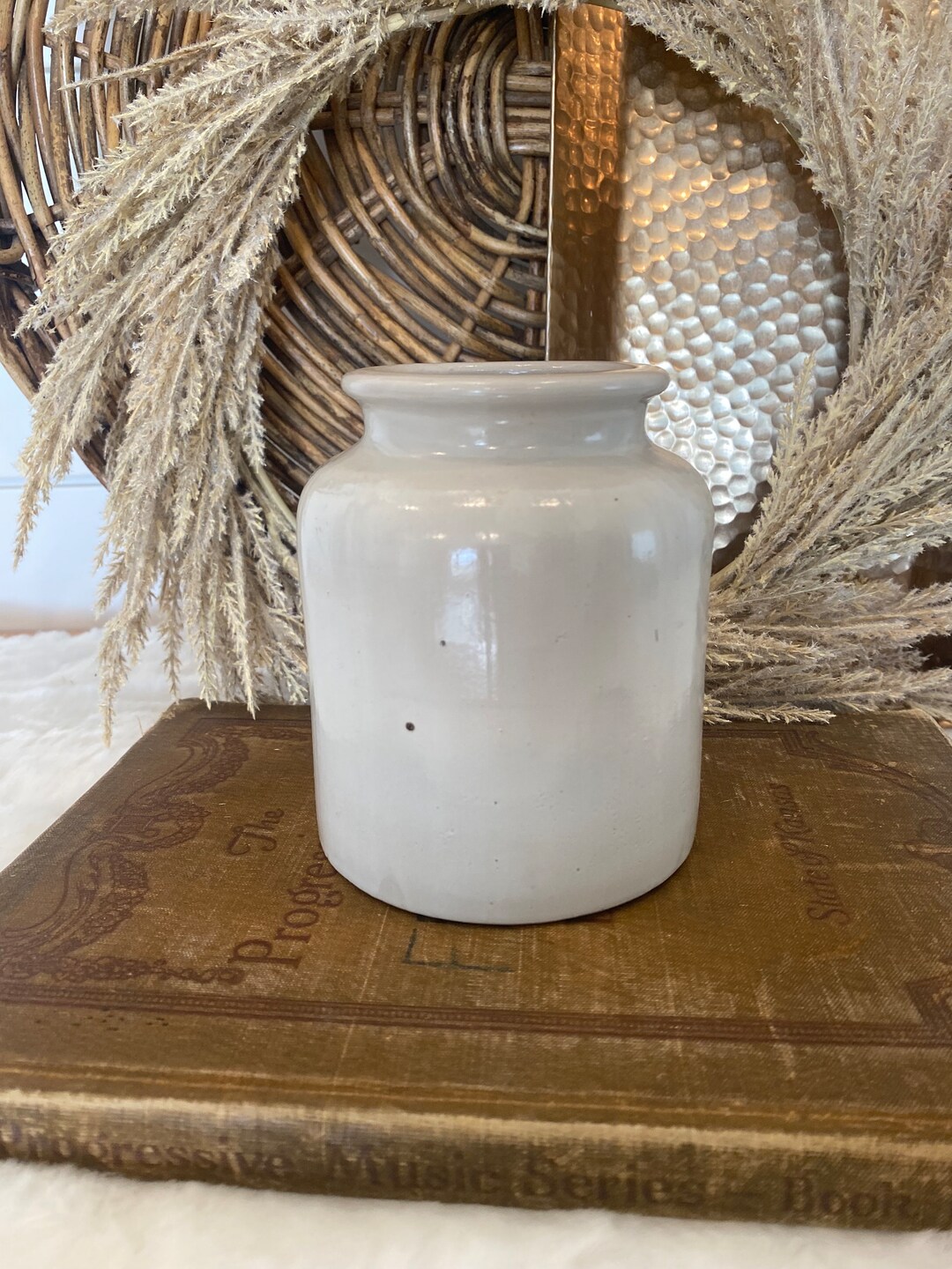 Vintage Mustard Jar Vintage Mustard Crock Etsy