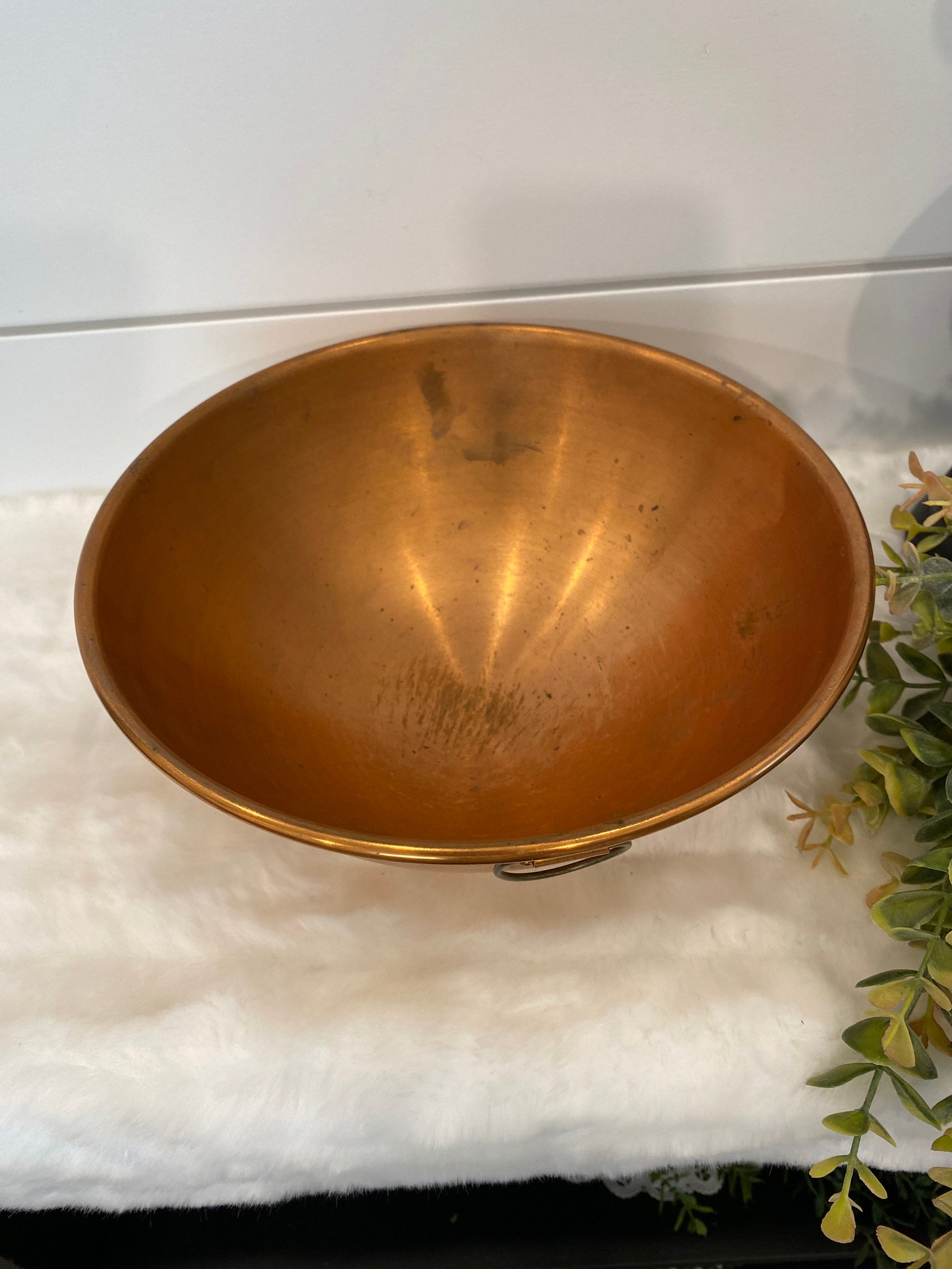 Vintage Copper Bowl Vintage Copper Mixing Bowl Choice Etsy