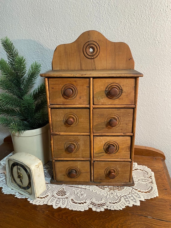 Vintage spice drawers hotsell