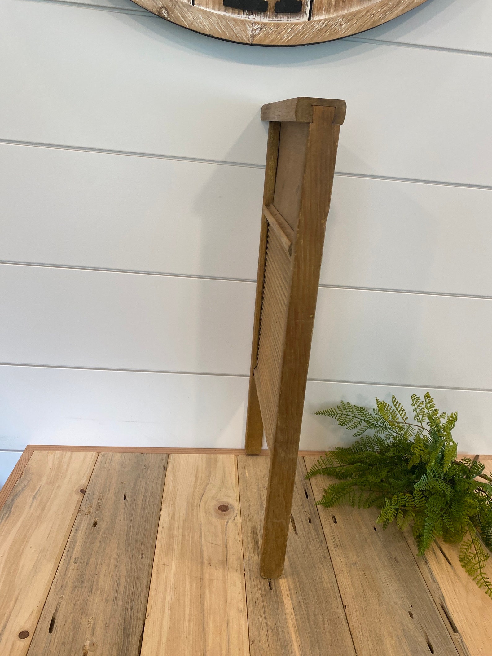 Vintage National Victory Wood Washboard Vintage Wood Etsy