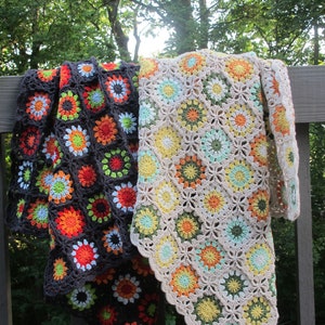Garden Mums Blanket  DIY Kit New Colors