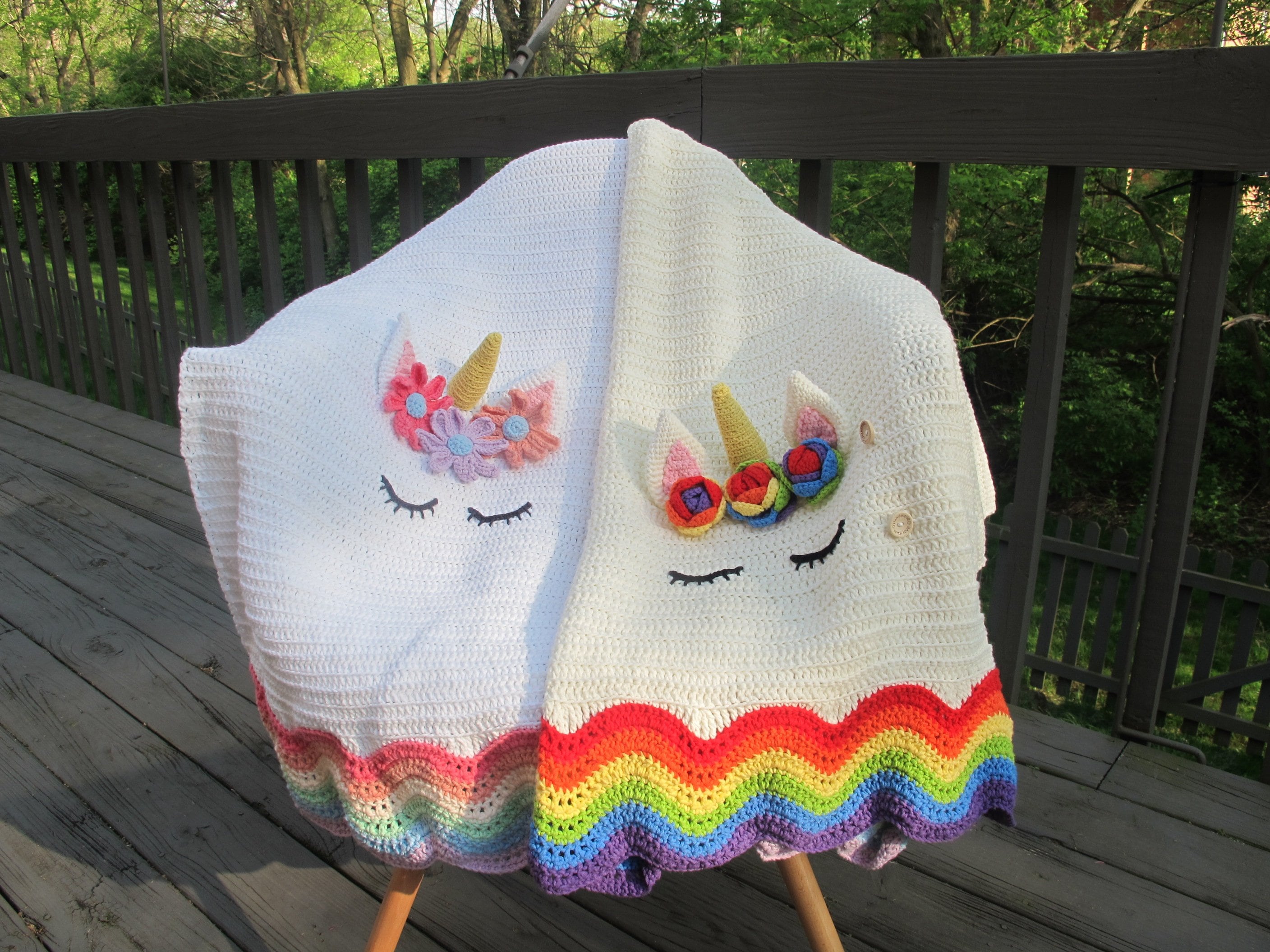 Unicorn Baby Blanket DIY Kit Etsy