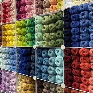 83-Color KALORS DK Cotton Yarn 100G Ideal for Blanket, Amigurumis, throws, Pillow, Baby projects