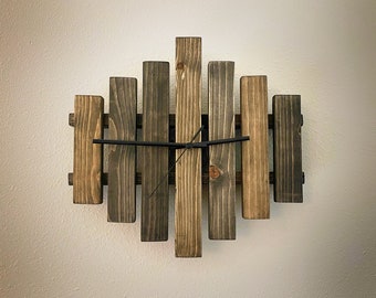 Minimalist Wooden Clock