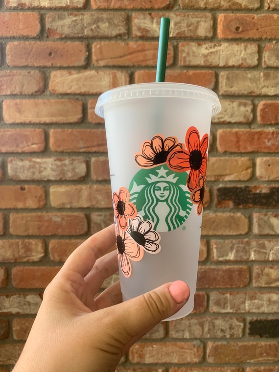 Hand Drawn Flower Bouquet Starbucks Cup for Best Friend, Colorful Flowers  Cup for Daughter, Cute Gift for Flower Loving Friend, Custom - Etsy