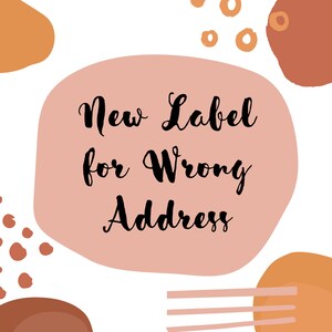 Product Reshipping Fee, Return to Sender Reshipping Fee, New Label Listing