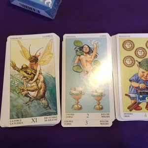 OOP, HTF Enchanted Tarot Deck (tarot of the Hidden Folk), Giacinto ...