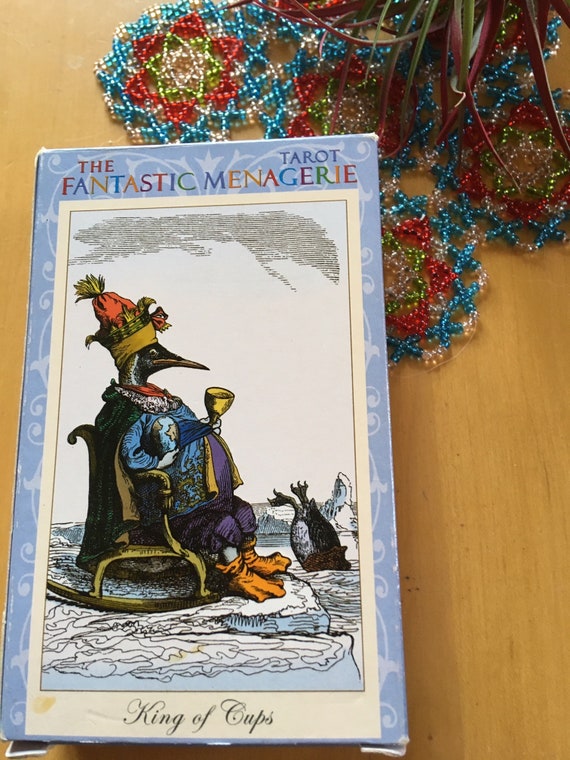 Rare, OOP, 2005/2006 the Fantastic Menagerie Tarot, Baba Studio 
