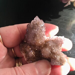 Mauve Saturated Spirit (Cactus, Fairy, Witch Finger) Quartz (B)
