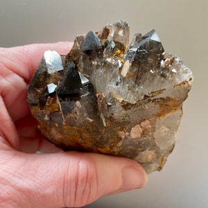 Smoky Quartz With Aegirine Zomba, Malawi, Africa