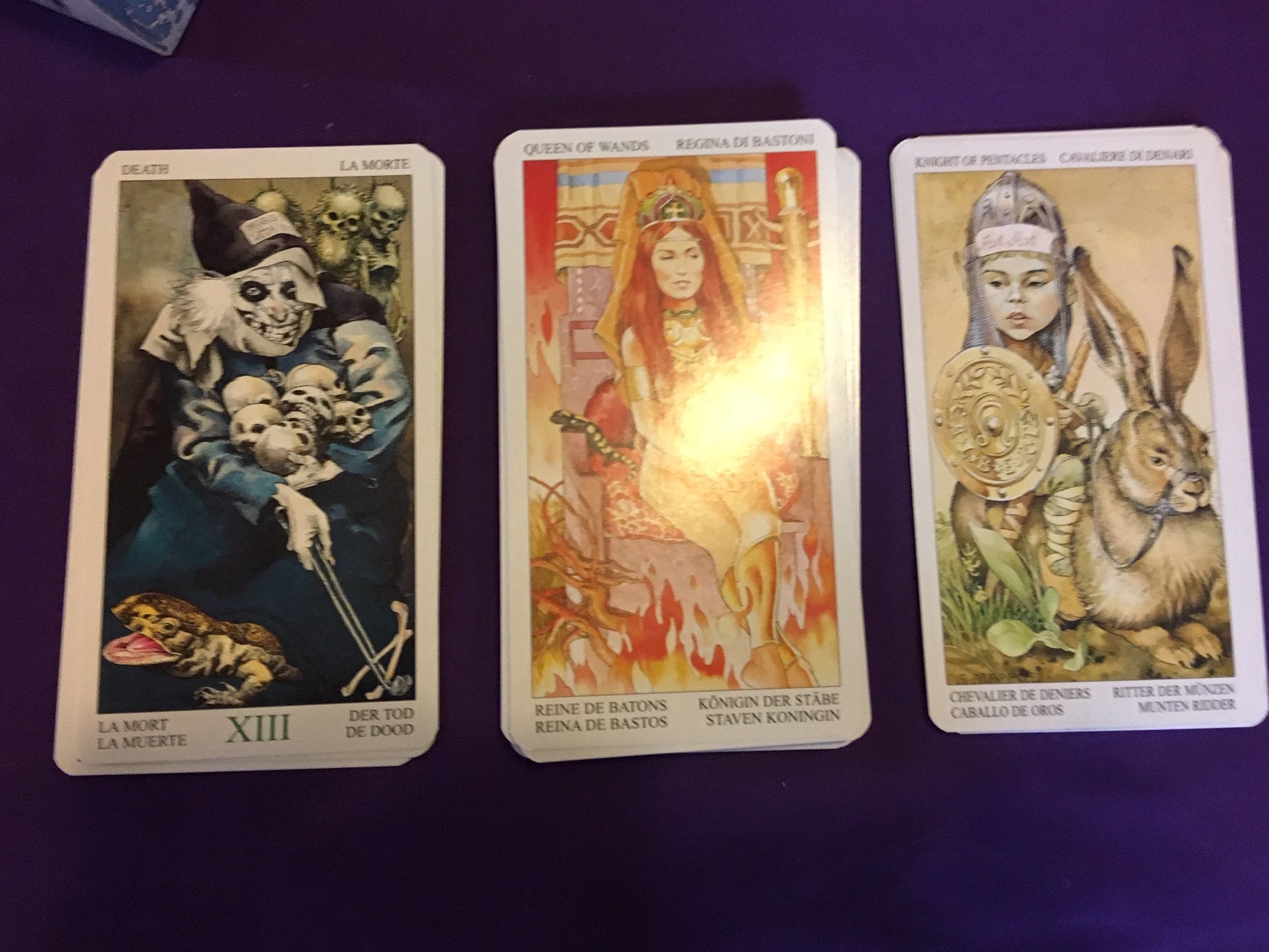 OOP, HTF Enchanted Tarot Deck (tarot of the Hidden Folk), Giacinto ...