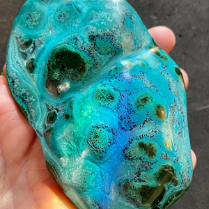 BEAUTY! Malacolla with rare Cornetite ZA 22333-10-22