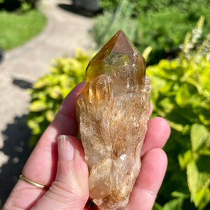 RARE Kundalini Natural REAL Citrine (Cathedral/Pineapple Crystal) DRC