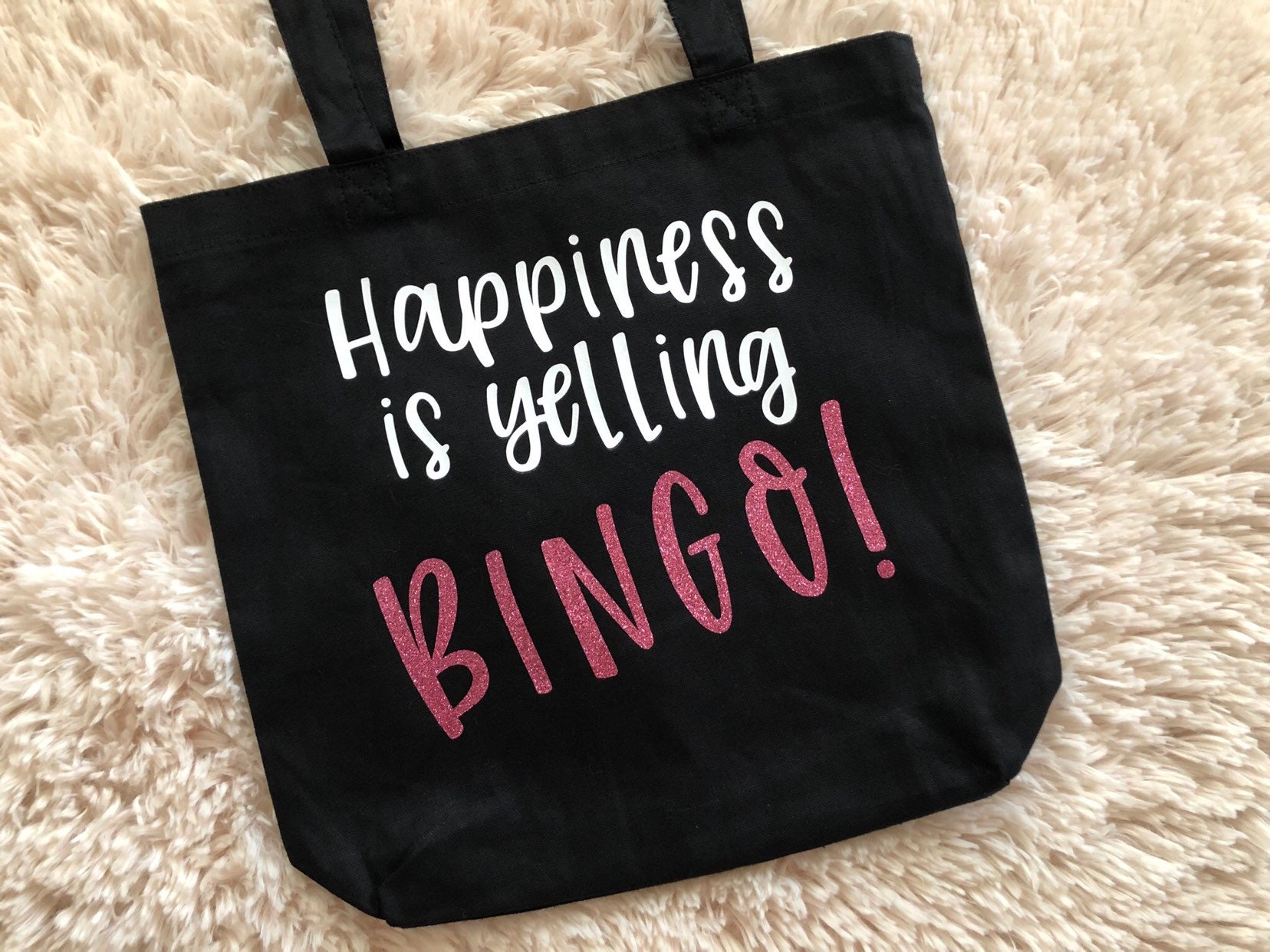Bingo Bag Bingo Bingo Gift Tote Bag Bingo Tote Bag Etsy