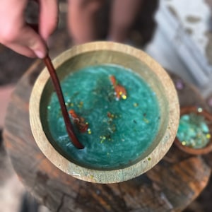 Enchanted Forest Potion Kit for Kids | Sensory Play Kit | Nature Craft Activity | Waldorf Inspired Fairy Potion Set | Outdoor Montessori Toy image 5