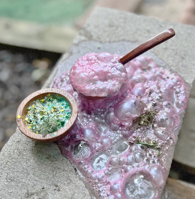 Enchanted Forest Potion Kit for Kids | Sensory Play Kit | Nature Craft Activity | Waldorf Inspired Fairy Potion Set | Outdoor Montessori Toy image 2