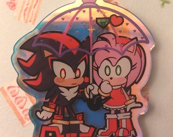 Shadow & Amy Iridescent Charm