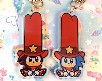 Sonic Shadow Cowboy Charm
