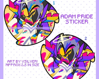 Adam Pride Stickers
