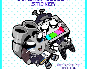 Mr Puzzles WPNZ Sticker SMG4