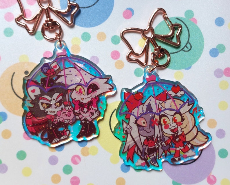 Hazbin Hotel Umbrella Charms image 3