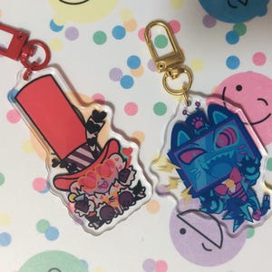 Hazbin Hotel Cat Vox & Hut Val