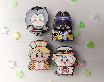 Hazbin Hotel smoll enamel pins