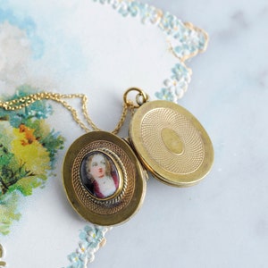 Antique Victorian 9ct Gold Picture Frame Locket With - Etsy