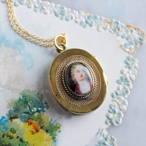 Antique Victorian 9ct Gold Picture Frame Locket With - Etsy