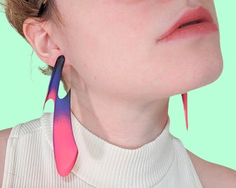 Pendientes llamativos de colores — Interstellar — Paraslip