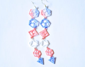 Pendientes Dados Bandera Trans