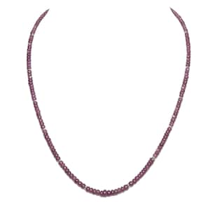 ruby chain necklace