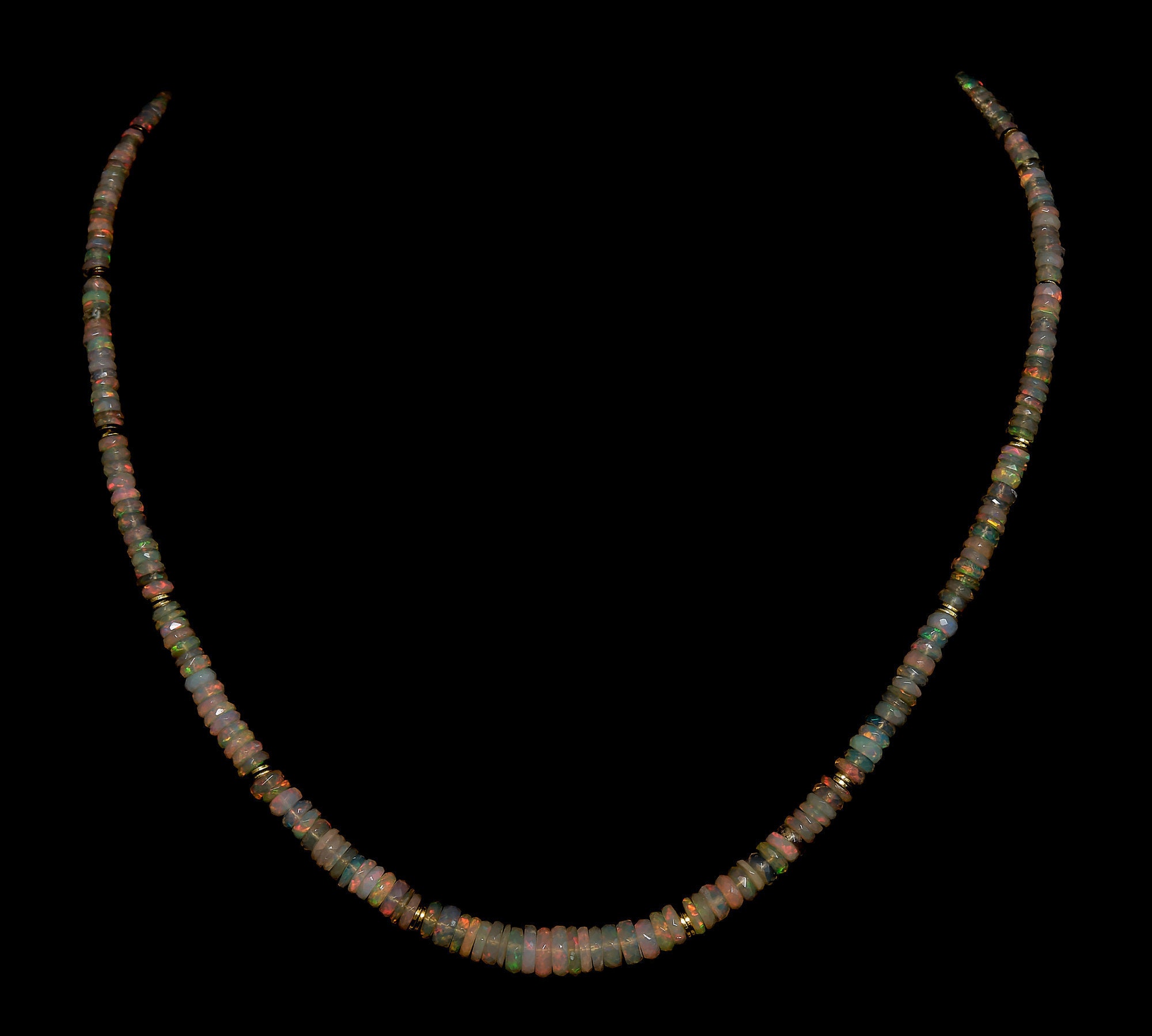 Native Gem Carabiner Necklace