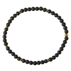 Black Tourmaline / Schorl Bracelet Stretch