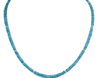 Neon Apatite Chain Necklace