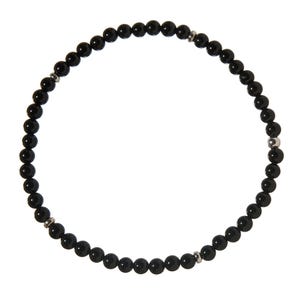 Black Tourmaline / Schorl Bracelet Stretch