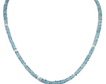 Apatite Turquoise Chain Necklace