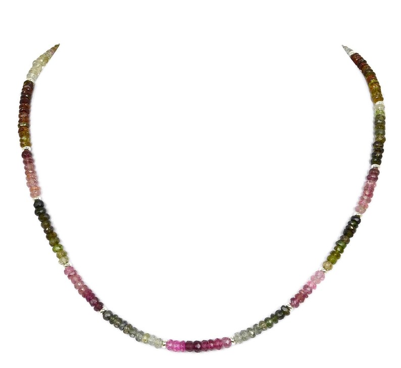 Tourmaline Chain Necklace
