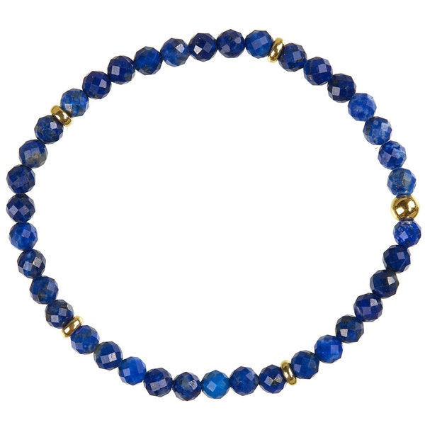 Lapis Lazuli Armband Stretch