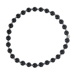 Tourmaline black / Schörl bracelet stretch