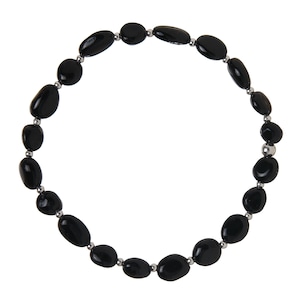 Black Tourmaline / Schorl Bracelet Stretch