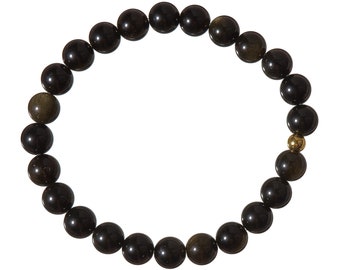 BRACCIALE CON 7 PIETRE IN OSSIDIANA - Il Grimorio Sardegna - Foto 10