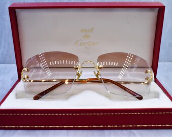 cartier glasses with diamonds price