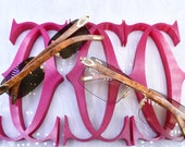 Cartier rimless vintage burl wood C decor wit box VERY RARE model