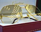 Cartier Louis vintage sunglasses fred cardin glasses C decor New 59 14